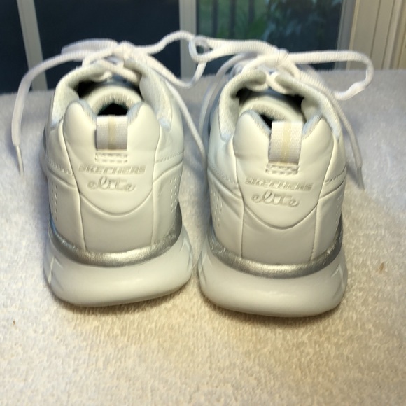 Skechers ELITE White Sneakers - Picture 4 of 8